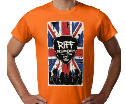 Riff Responsibly | Punk's Not Dead T-Shirt