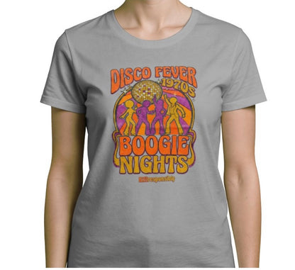 Riff Responsibly | Disco Fever Boogie Nights T-Shirt Women