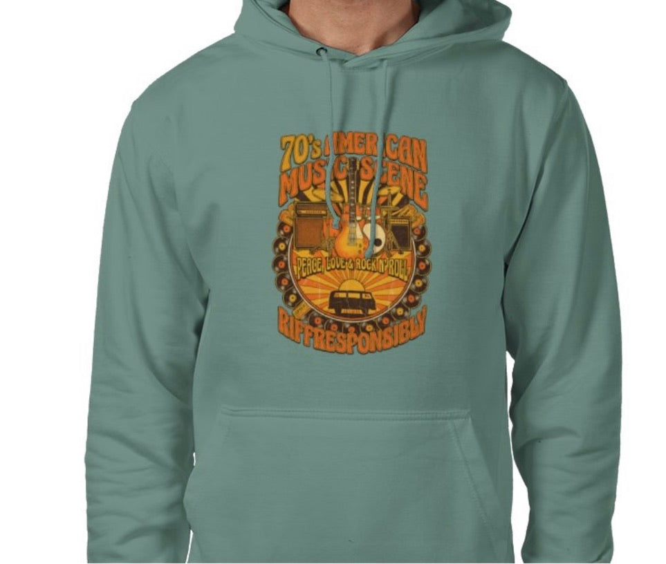 Riff Responsibly | 70's Americana Hoodie
