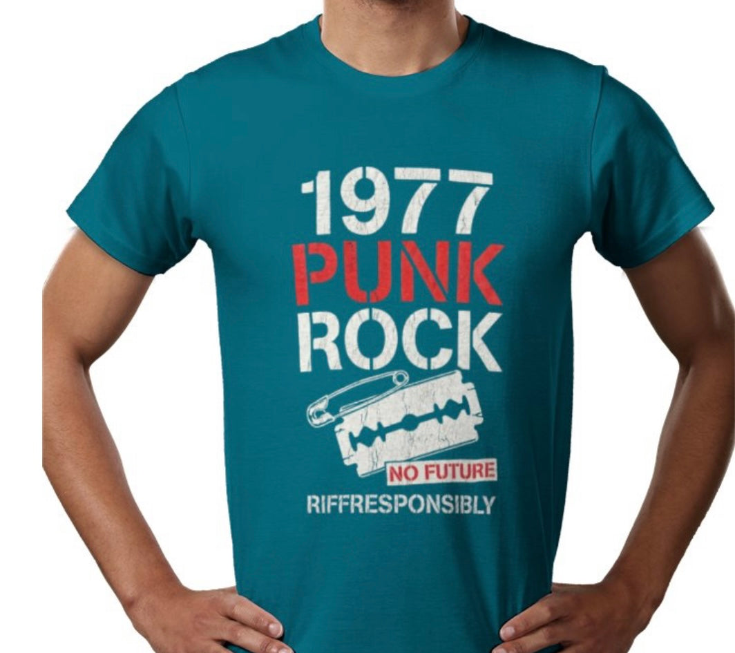 Riff Responsibly | 1977 Punk Rock T-Shirt