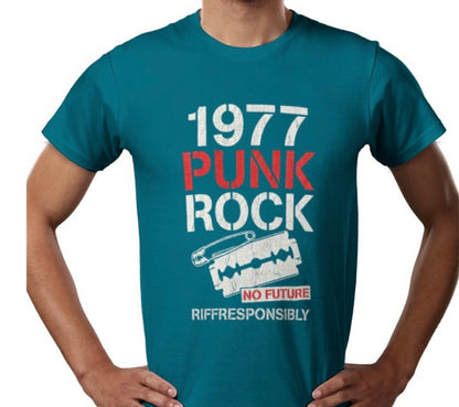Riff Responsibly | 1977 Punk Rock T-Shirt