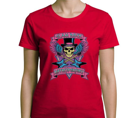Riff Responsibly | Glam Rock T-Shirt Women