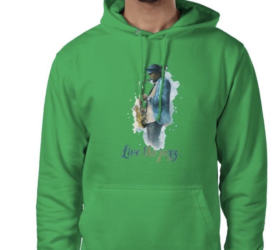 Riff Responsibly | Live The Jazz Hoodie
