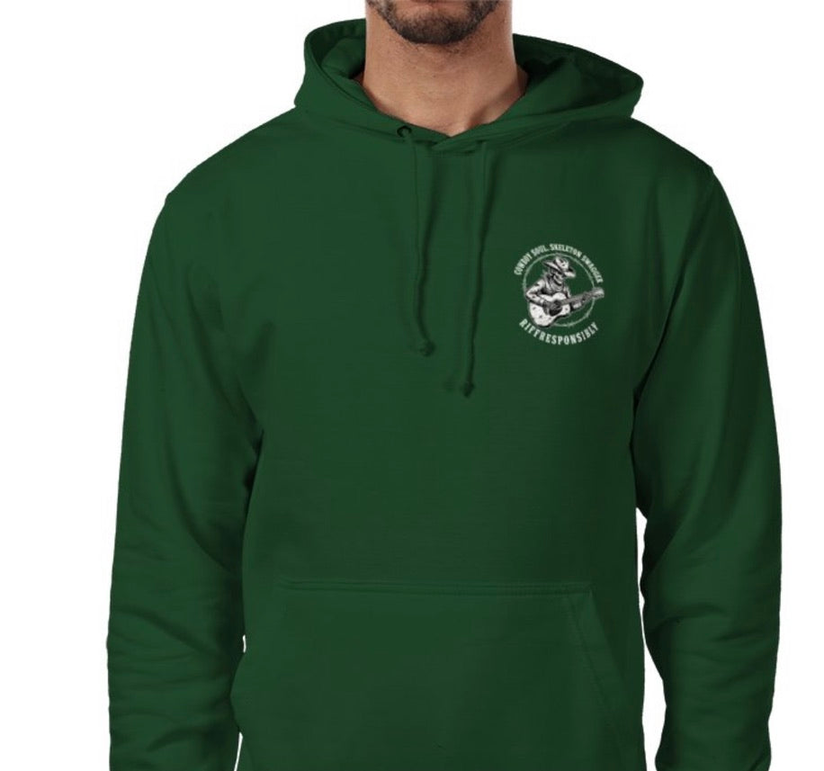 Riff Responsibly | Cowboy Soul Skeleton Swagger Hoodie