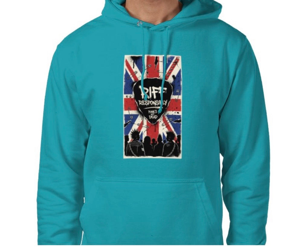 Riff Responsibly | Punk's Not Dead Hoodie