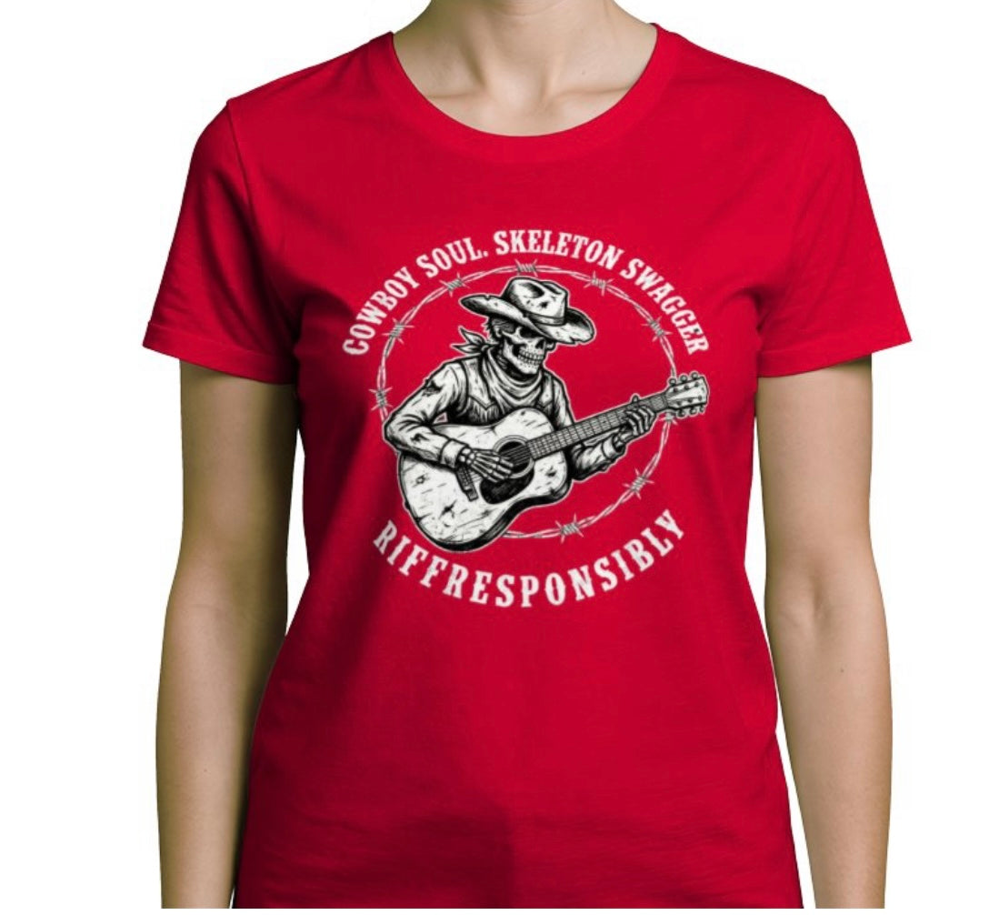 Riff Responsibly | Cowboy Swagger T-Shirt Women