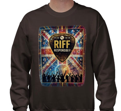 Riff Responsibly | Midnight Fever Sweatshirt