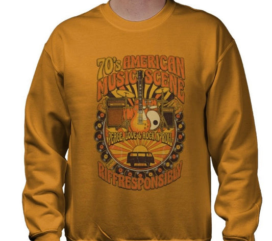 Riff Responsibly | 70's Americana Sweatshirt