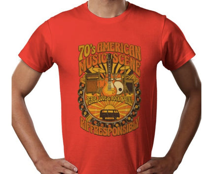 Riff Responsibly | 70's Americana T-Shirt