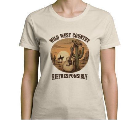 Riff Responsibly | Wild West Country T-Shirt Women