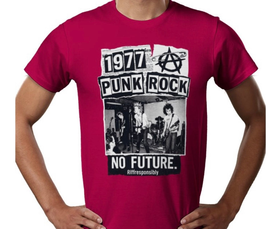 Riff Responsibly | 77' Punk Rock T-Shirt