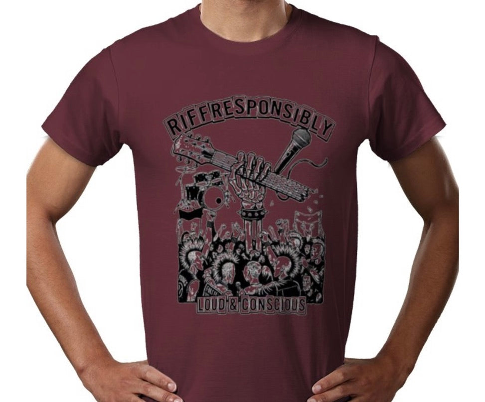 Riff Responsibly | Loud & Conscious T-Shirt
