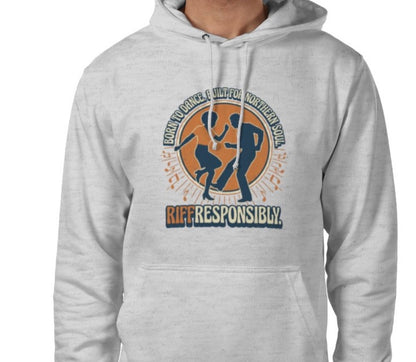 Riff Responsibly | Born To Dance, Built For Northern Soul Hoodie