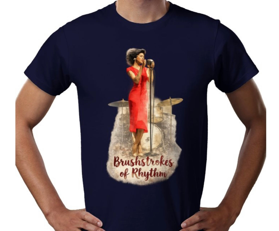 Riff Responsibly | Brushstrokes Of Rhythm T-Shirt