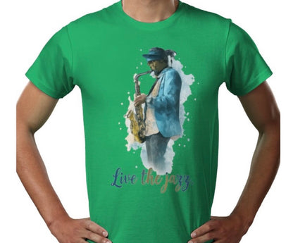 Riff Responsibly | Live The Jazz T-Shirt