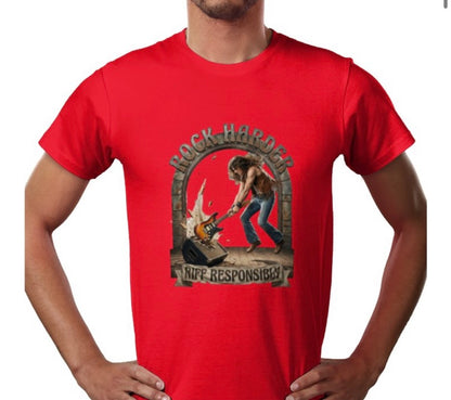 Riff Responsibly | Rock Harder T-Shirt