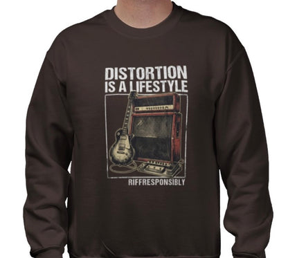 Riff Responsibly | Distortion Is A Lifestyle Sweatshirt