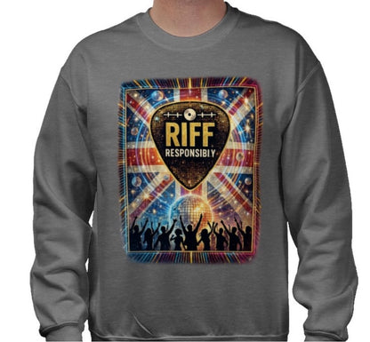 Riff Responsibly | Midnight Fever Sweatshirt