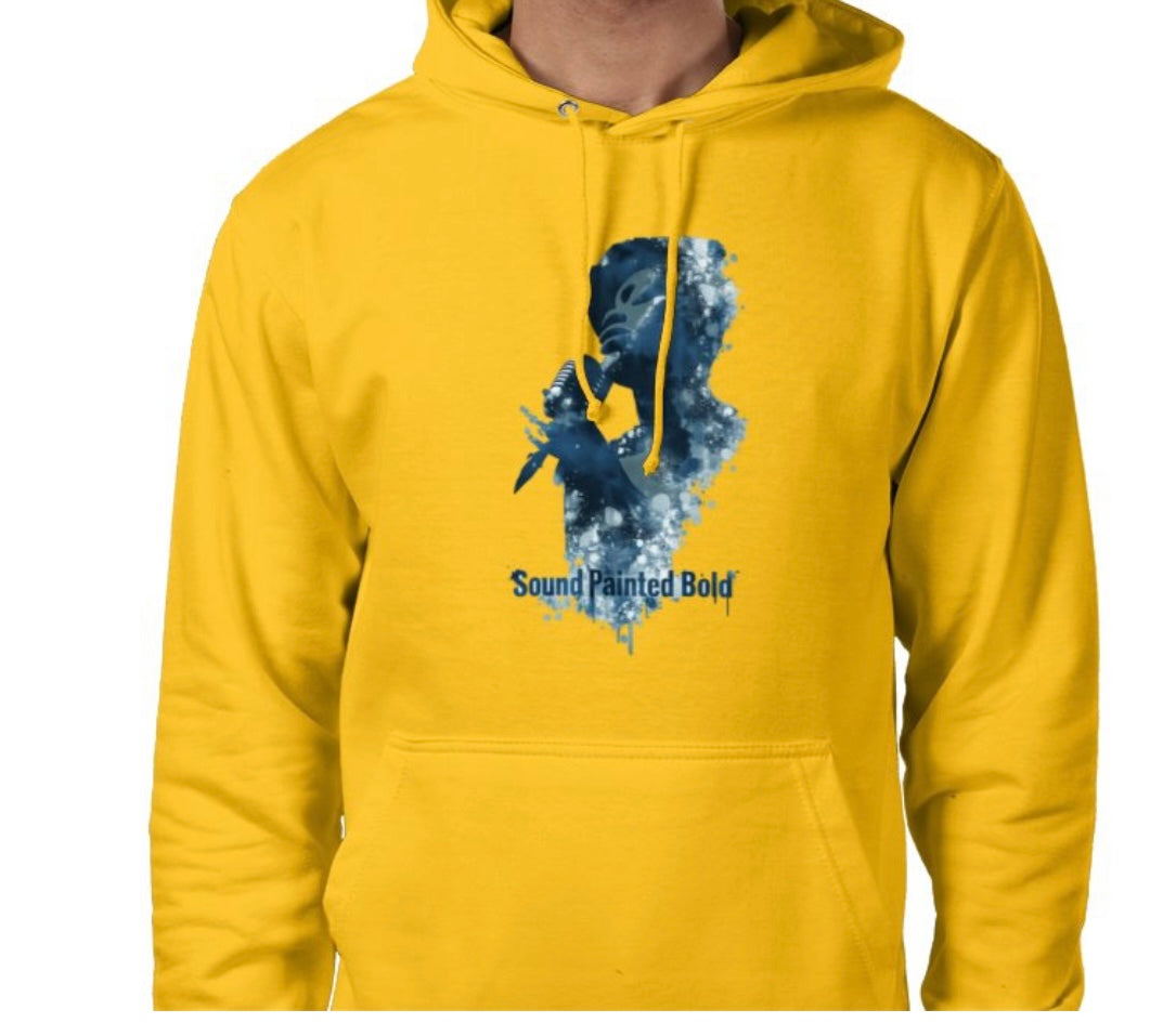 Riff Responsibly | Sound Painted Bold Hoodie