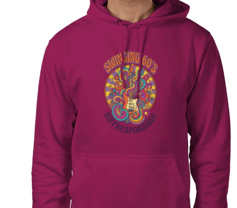 Riff Responsibly | Swinging 60s' Hoodie
