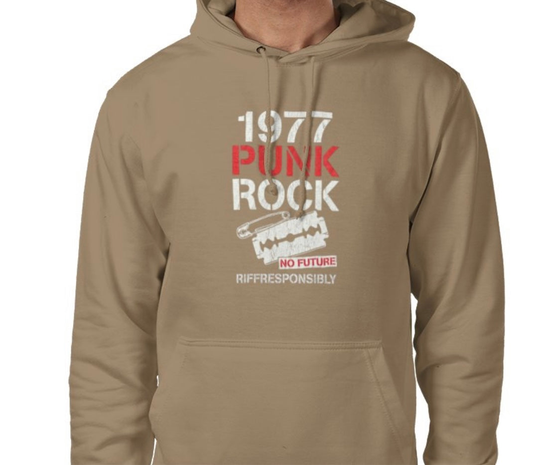 Riff Responsibly | 1977 Punk Rock Hoodie