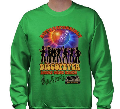 Riff Responsibly | Boogie Down Nights Sweatshirt