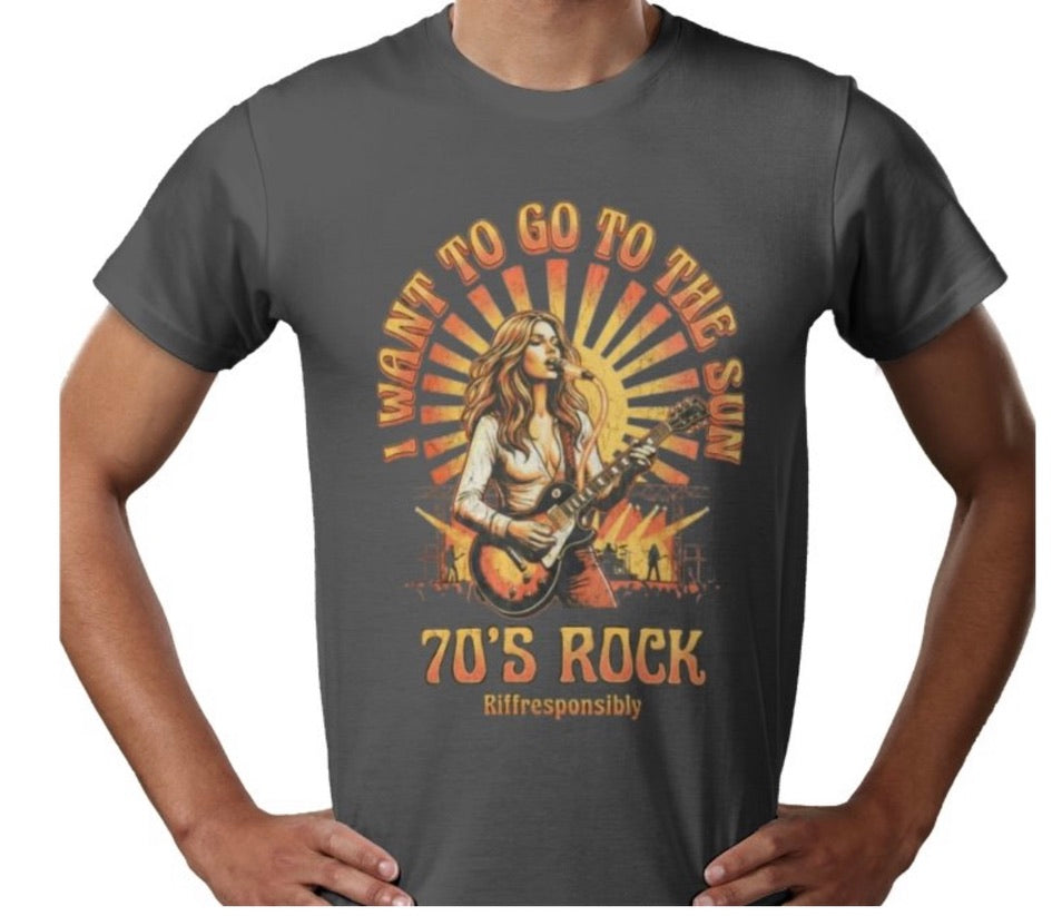 Riff Responsibly | Go To The Sun T-Shirt