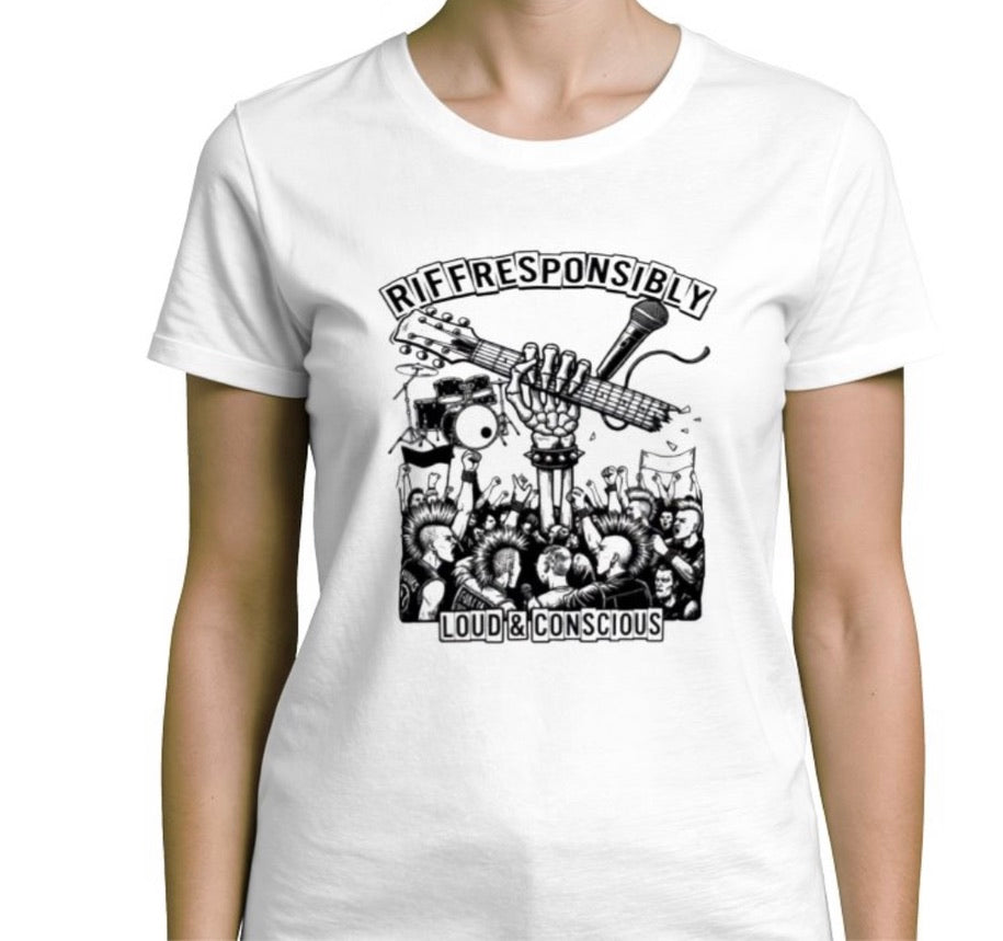 Riff Responsibly | Loud & Conscious T-Shirt Women