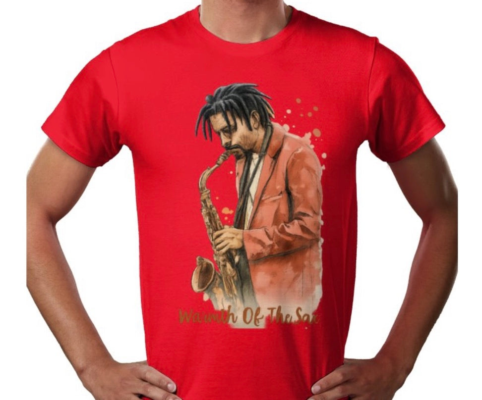 Riff Responsibly | Warmth Of The Sax T-Shirt