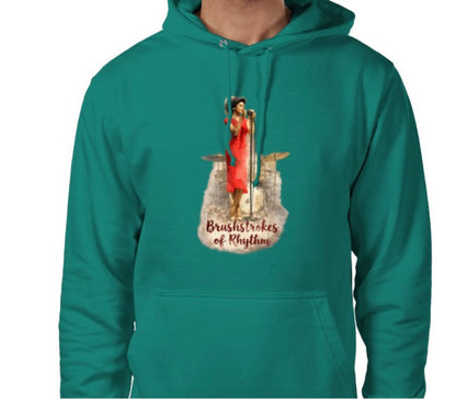 Riff Responsibly | Brushstrokes Of Rhythm Hoodie