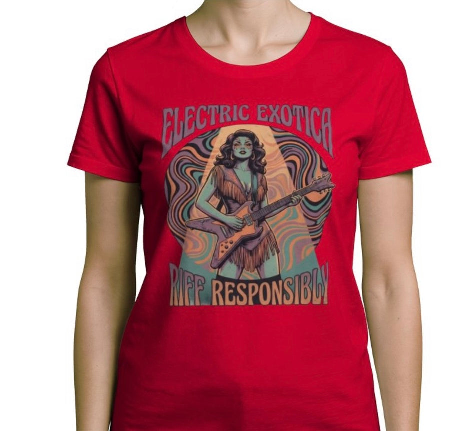 Riff Responsibly | Electric Exotica T-Shirt Women
