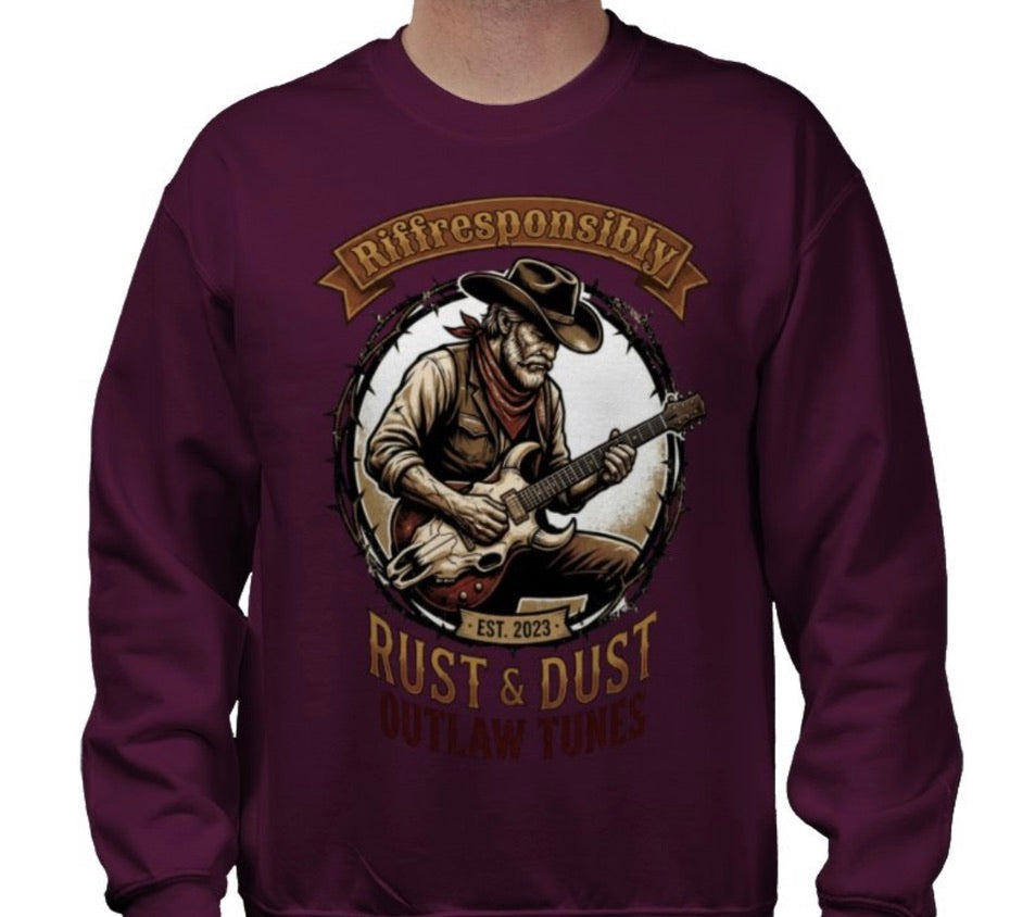 Riff Responsibly | Rust & Dust Sweatshirt