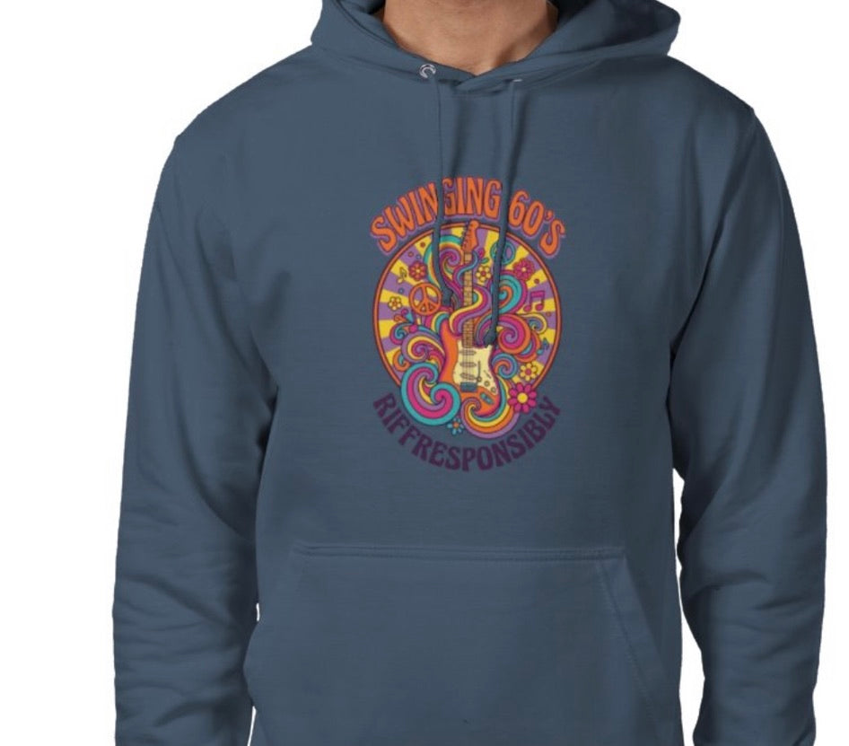 Riff Responsibly | Swinging 60s' Hoodie