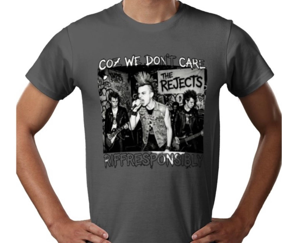Riff Responsibly | Coz We Don't Care T-Shirt