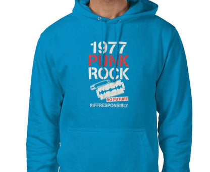 Riff Responsibly | 1977 Punk Rock Hoodie