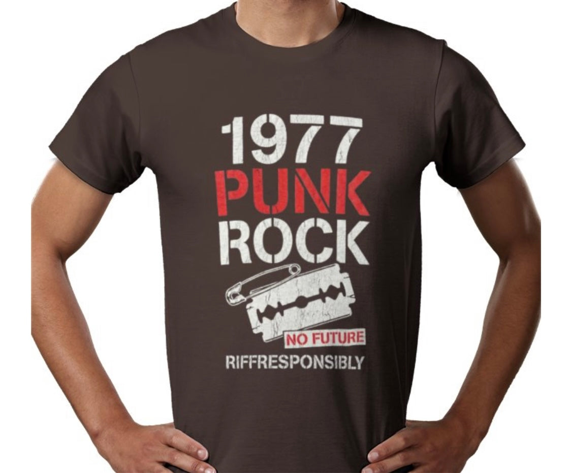 Riff Responsibly | 1977 Punk Rock T-Shirt