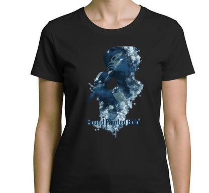 Riff Responsibly | Sound Painted Bold Women T-Shirt