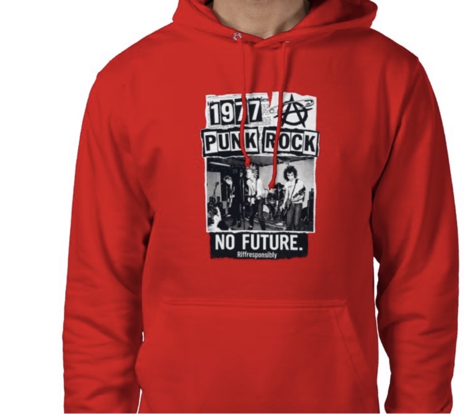 Riff Responsibly | 77' Punk Rock Hoodie