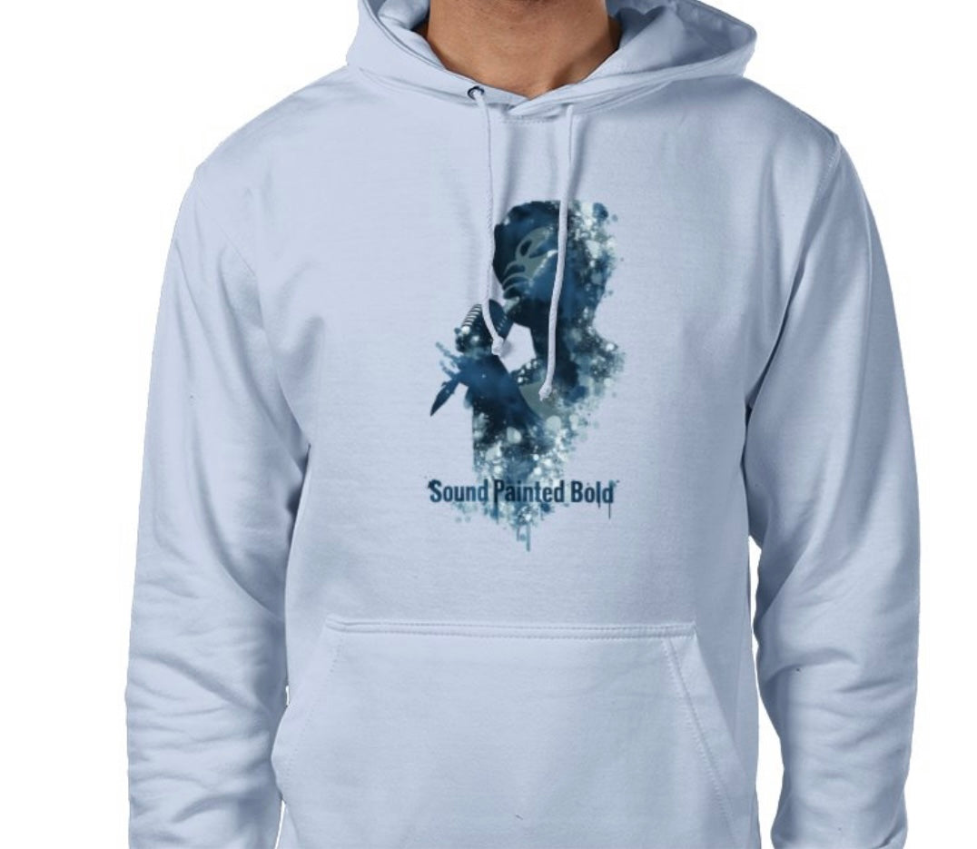 Riff Responsibly | Sound Painted Bold Hoodie