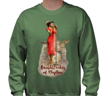 Riff Responsibly | Brushstrokes Of Rhythm Sweatshirt