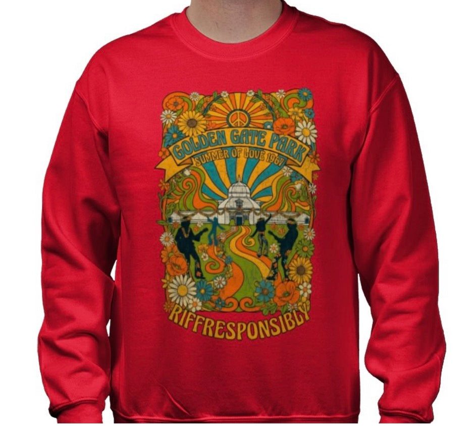 Riff Responsibly | Golden Gate Park Sweatshirt
