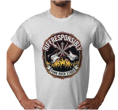 Riff Responsibly | Punk Rock Ethos T-Shirt