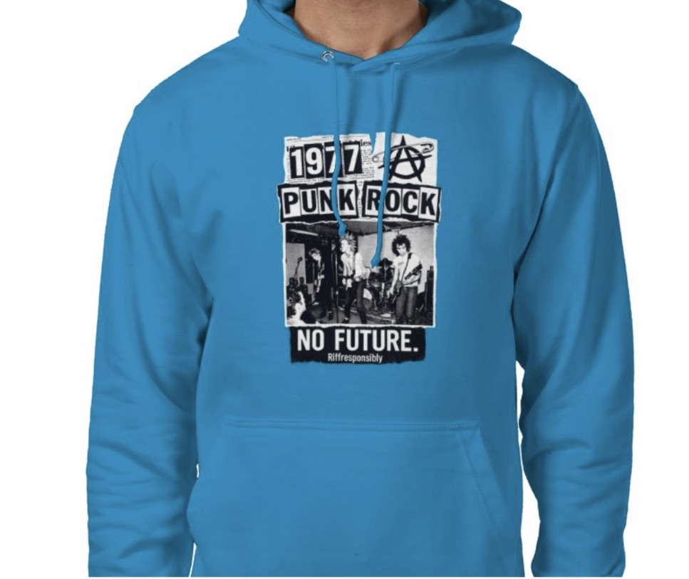 Riff Responsibly | 77' Punk Rock Hoodie