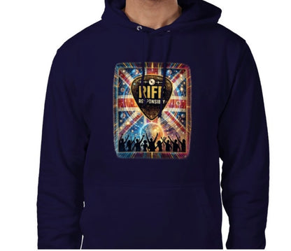Riff Responsibly | Midnight Fever Hoodie
