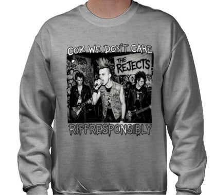 Riff Responsibly | Coz We Don't Care Sweatshirt
