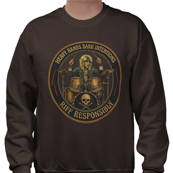 Riff Responsibly | Heavy Hands Dark Intentions Sweatshirt