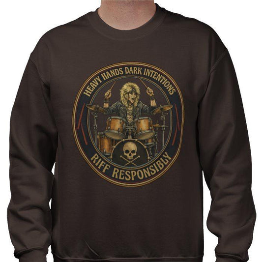 Riff Responsibly | Heavy Hands Dark Intentions Sweatshirt