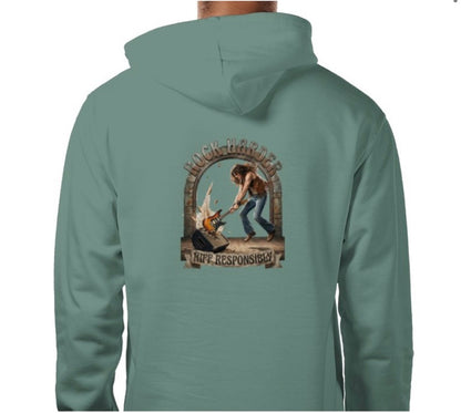 Riff Responsibly | Rock Harder Hoodie