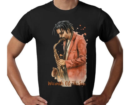 Riff Responsibly | Warmth Of The Sax T-Shirt