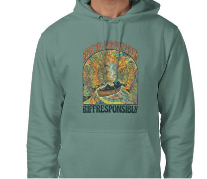 Riff Responsibly | Relax & Float Down Stream Hoodie